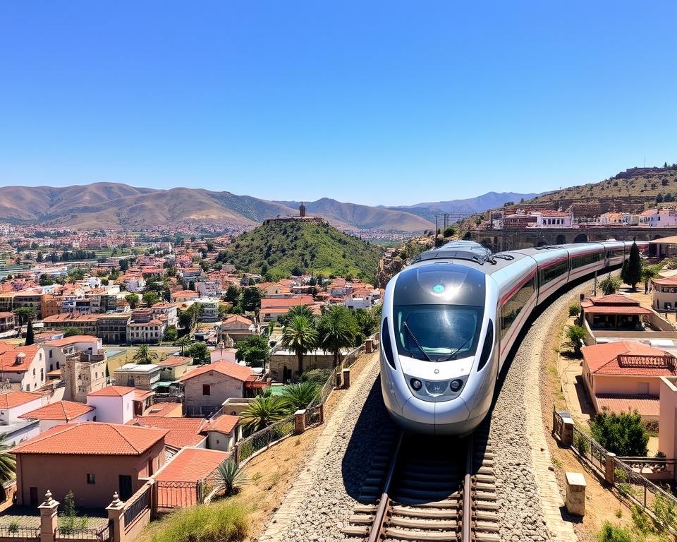 Al Boraq train connecting Moroccan cities