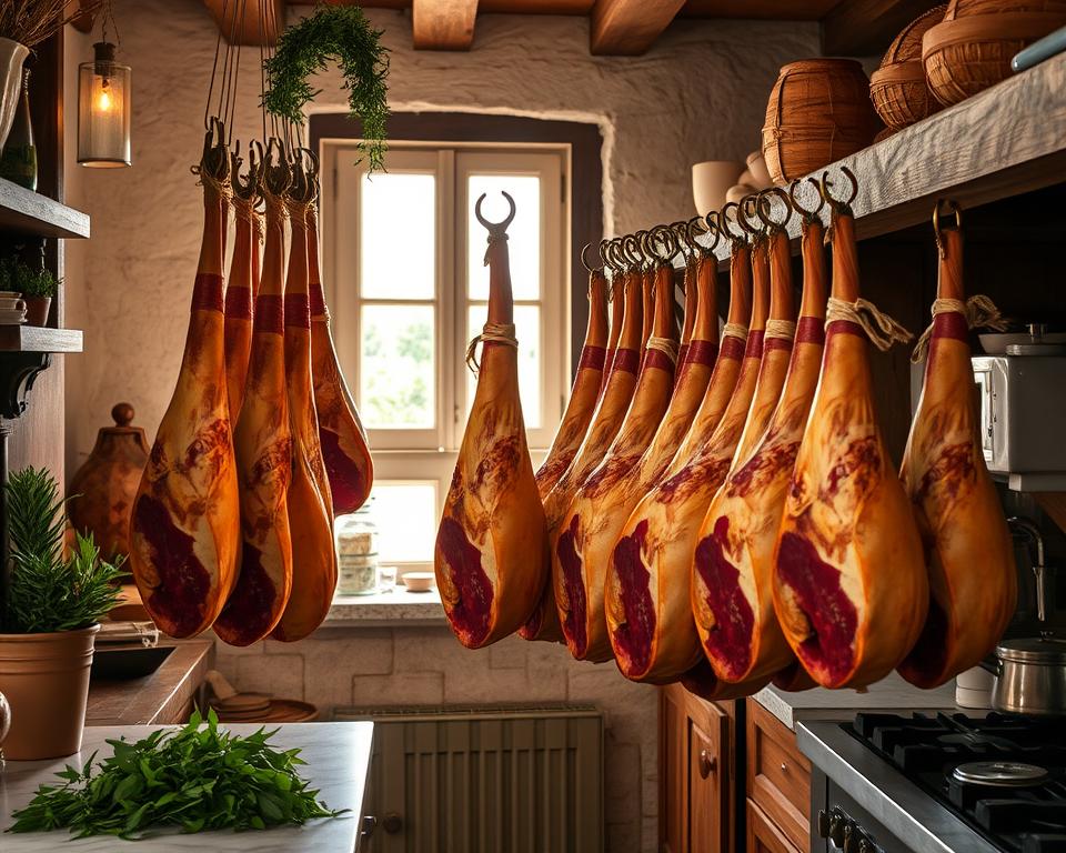 prosciutto storage